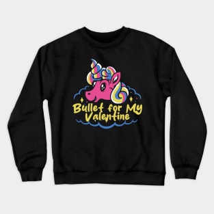 bullet and unicorn Crewneck Sweatshirt